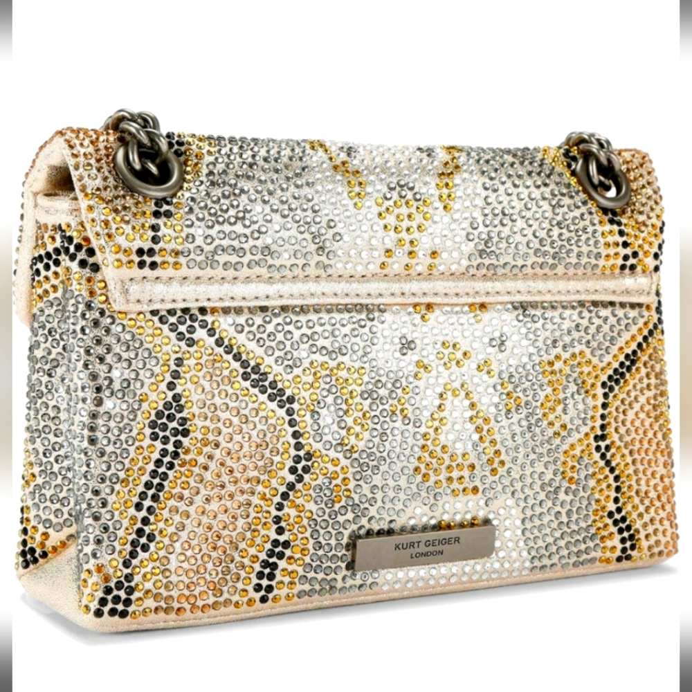 NWT Kurt Geiger London Kensignton Convertible Crossbody. - Picture 4 of 11